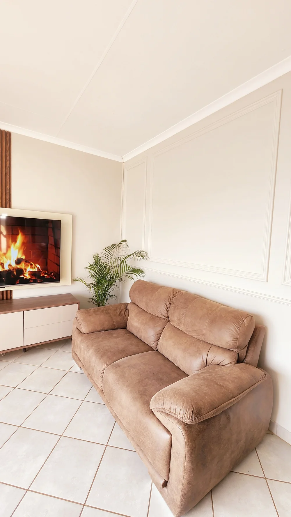 Stylish modern living room interior